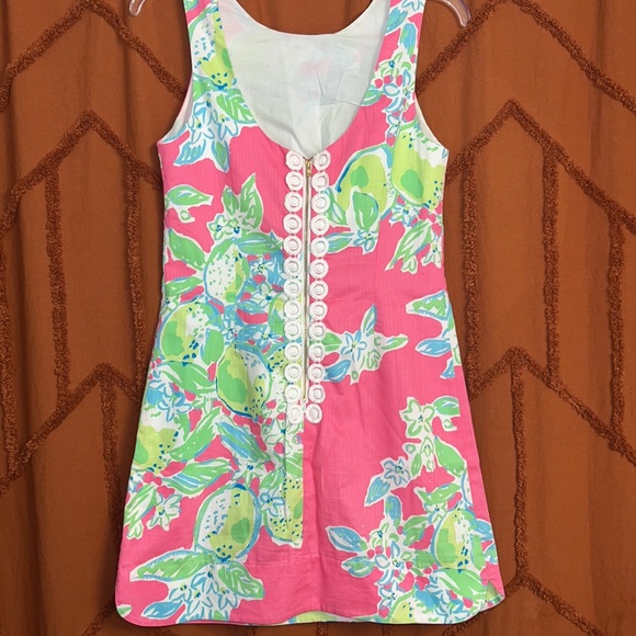 Lilly Pulitzer Lemon Cathy Shift Dress - Picture 9 of 10